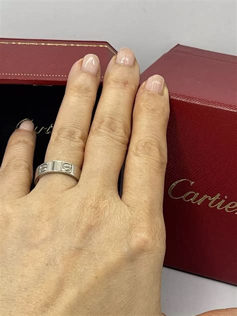 cartier love ring real